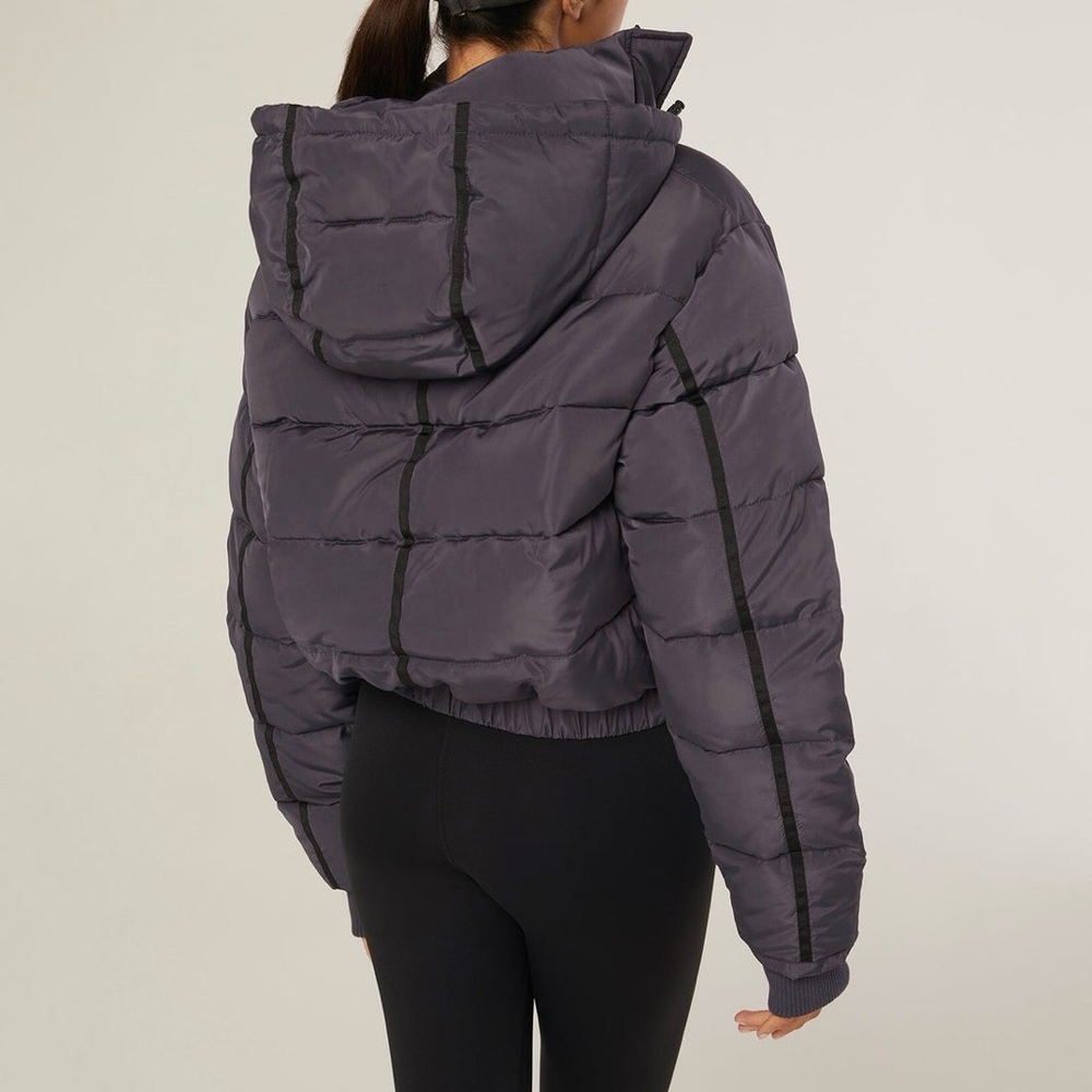 IVL COLLECTIVE - PUFFER JACKET - ODYSSEY GRAY - SIZE MEDIUM - Picture 4 of 7